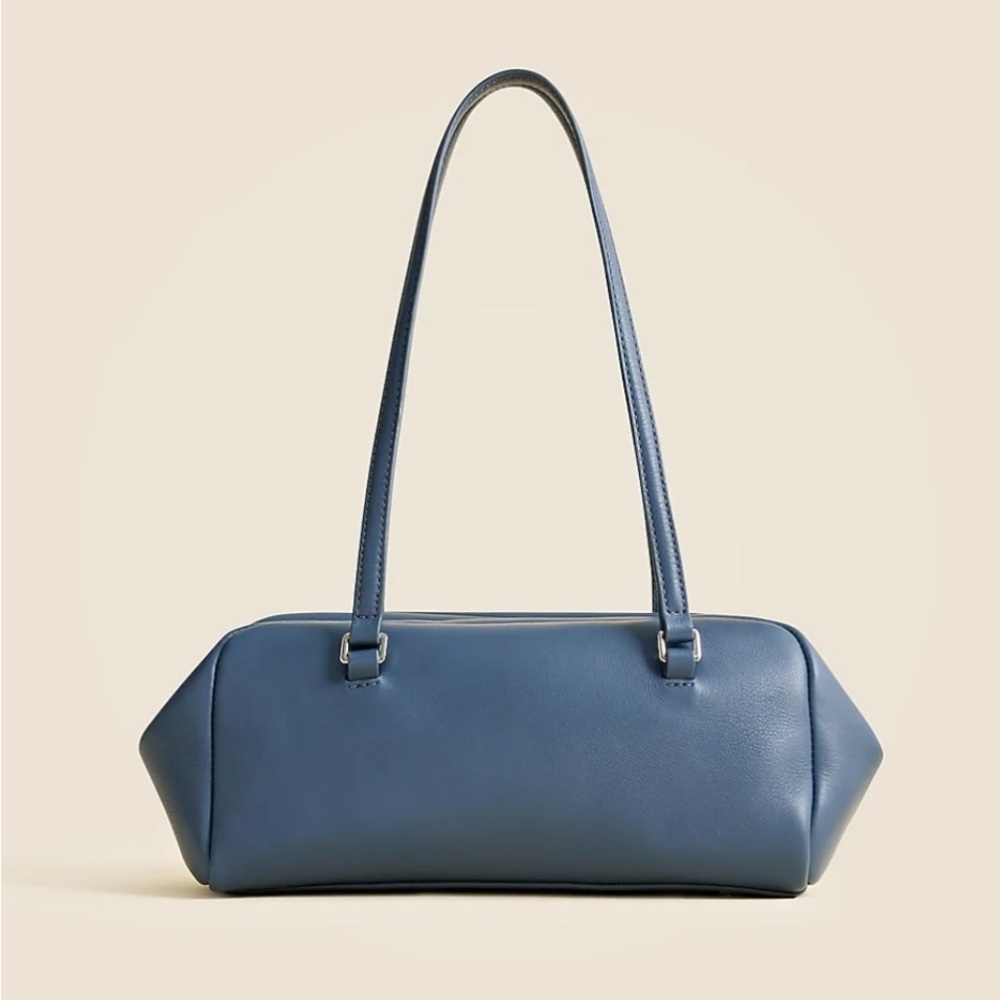 J.Crew Delphine Blue Leather Women's Bag